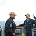In show of interchangeability, U.S. Navy Rear Admiral re-assumed command from Bulgarian Chief of Staff