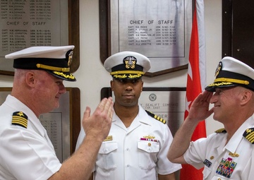 Military Sealift Command Far East Holds Change of Command Ceremony