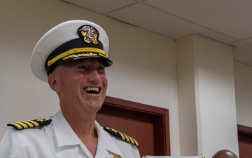 Naval Academy Grad Wraps up Change of Command in Far East
