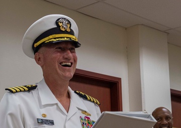 Naval Academy Grad Wraps up Change of Command in Far East