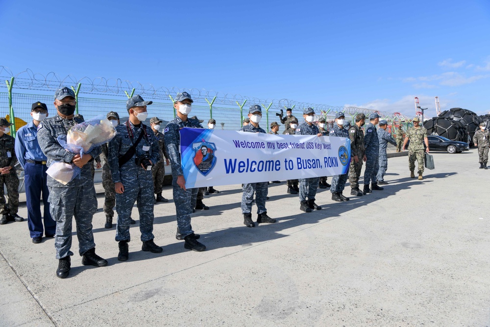 Key West Visits Republic of Korea during Indo-Pacific Deployment