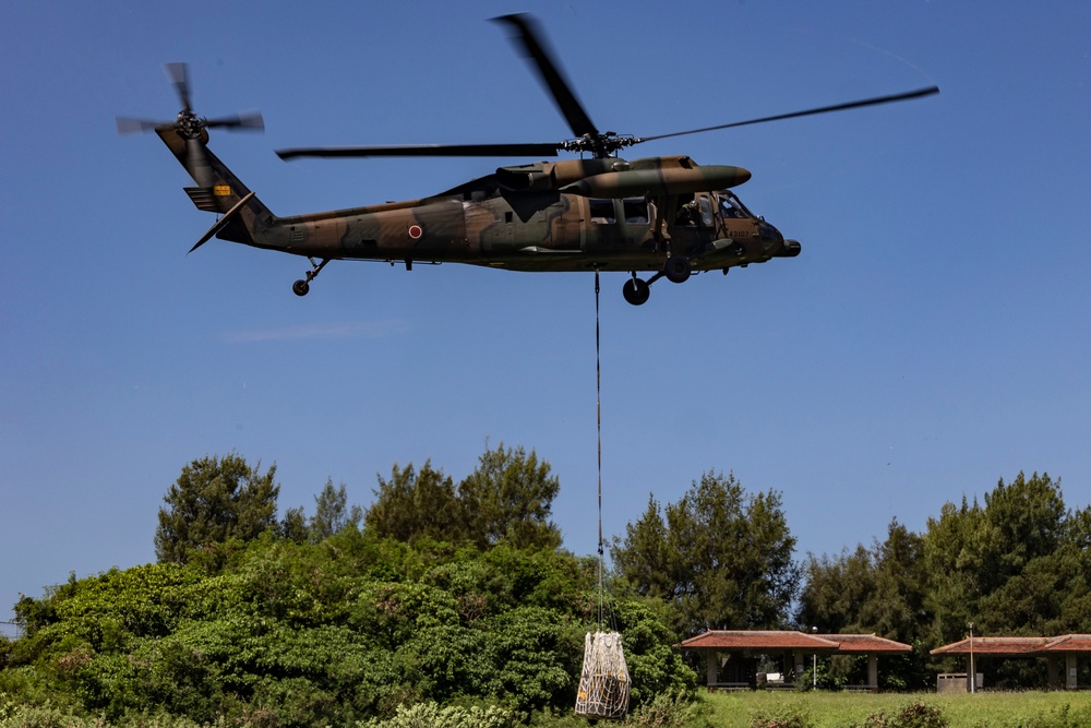 JSDF in Exercise Churashima Rescue 2022