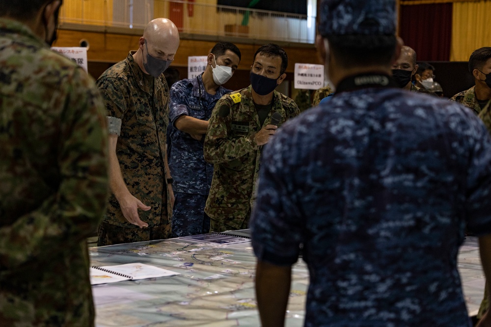 JSDF in Exercise Churashima Rescue 2022