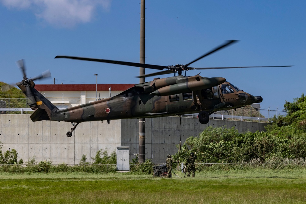 JSDF in Exercise Churashima Rescue 2022