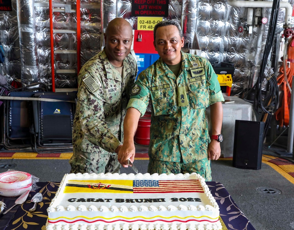 U.S. Navy Participates in Cooperation Afloat Readiness and Training (CARAT) Brunei 2022