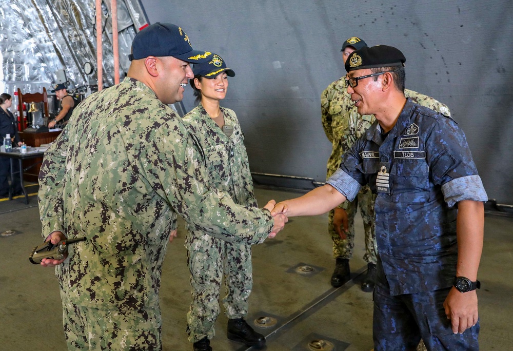 U.S. Navy Participates in Cooperation Afloat Readiness and Training (CARAT) Brunei 2022