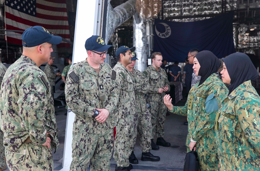 U.S. Navy Participates in Cooperation Afloat Readiness and Training (CARAT) Brunei 2022