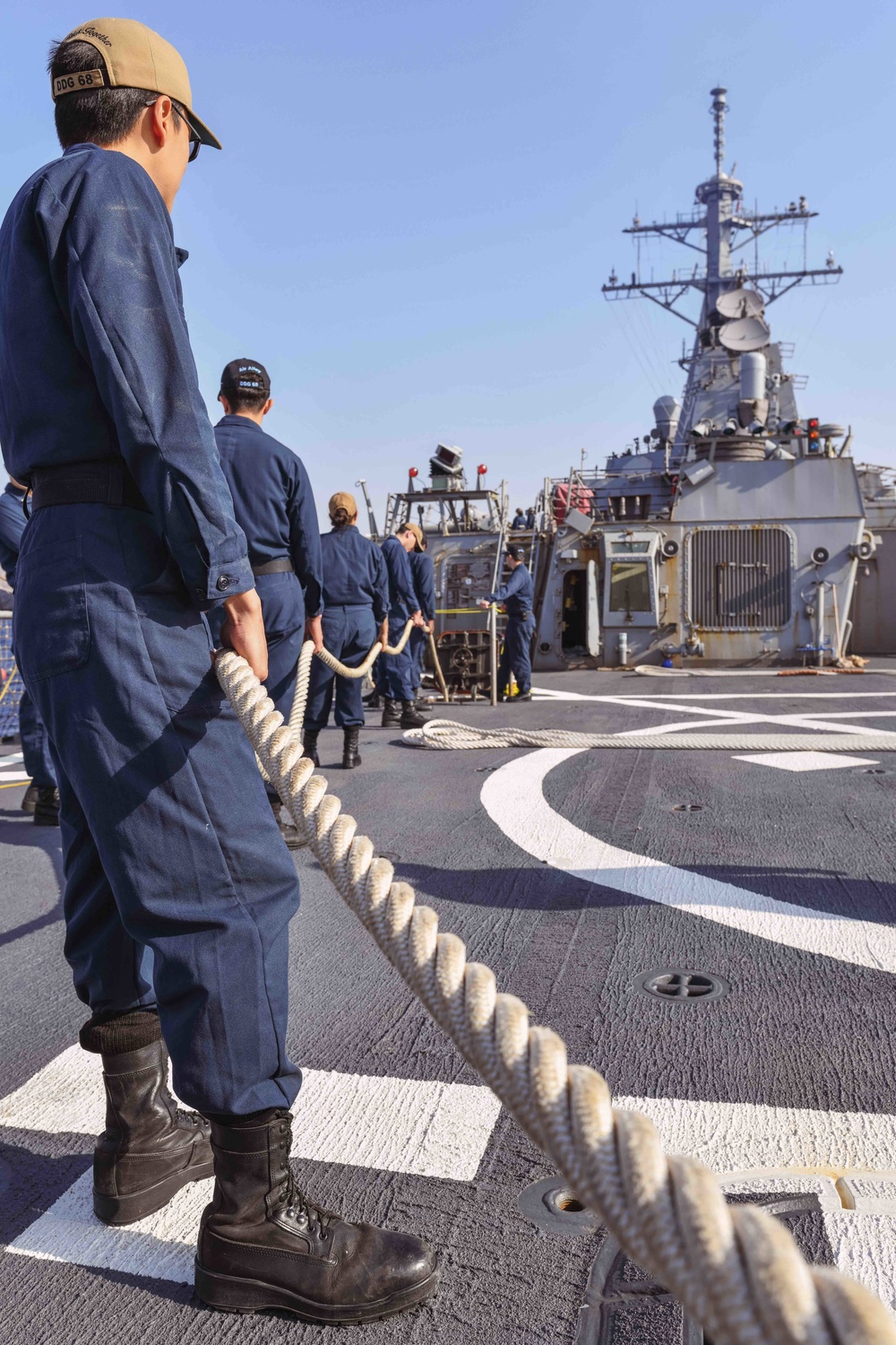 USS The Sullivans visit Israel