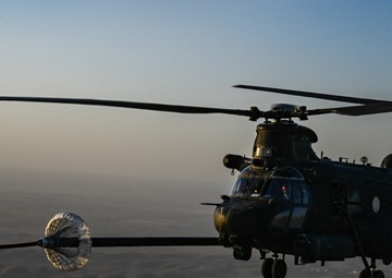26th ERQS practices HAAR with U.S. Army MH-47G