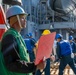 USS Leyte Gulf (CG 55) Completes Replenishment-at-Sea