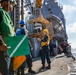 USS Leyte Gulf (CG 55) Completes Replenishment-at-Sea