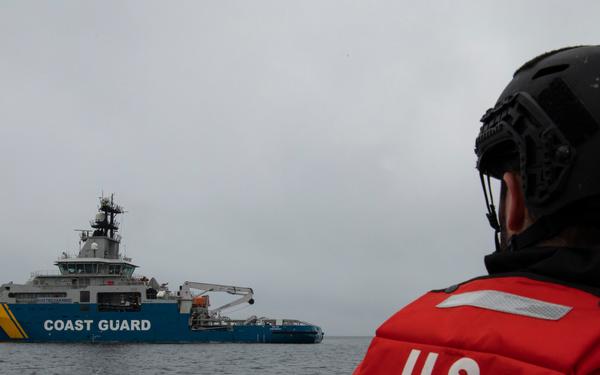 U.S. Coast Guard Cutter Hamilton conducts joint training with Swedish Coast Guard in the Baltic Sea