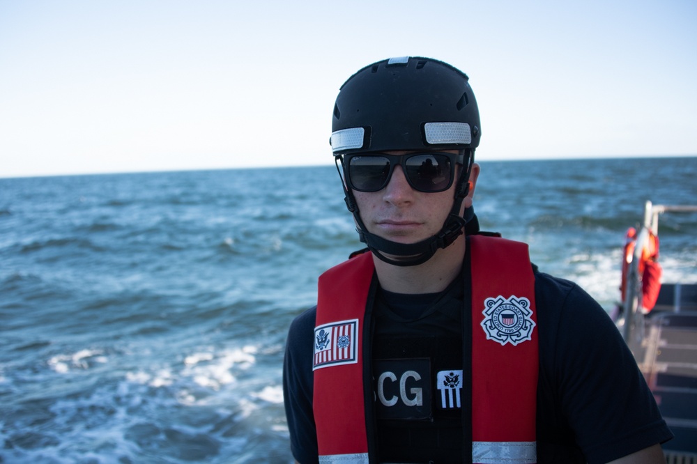 Coast Guard conducts offshore gun exercise