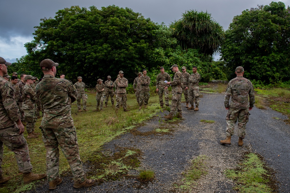 Moody BDS and Security Forces exercise Jungle Training in Guam