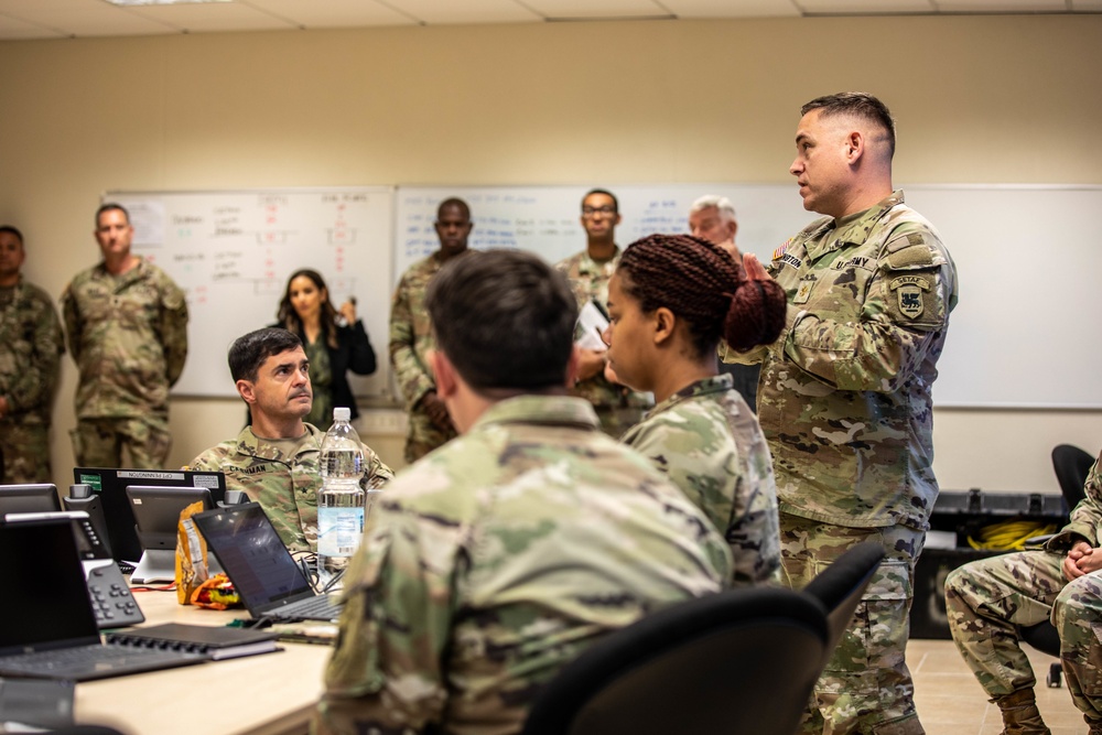 SETAF-AF DCG Visit to Aviano