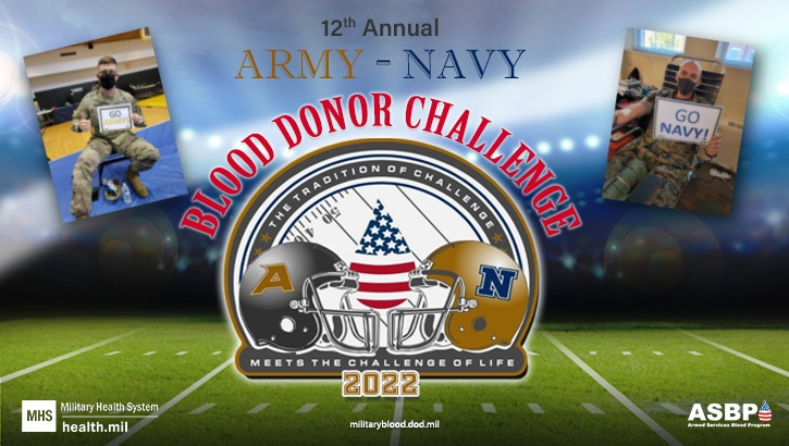 Washington Metro Area Hosts Twelfth Annual ASBP Army-Navy Blood Donor Challenge