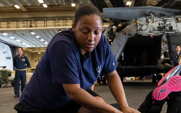 USS Tripoli OC Spray