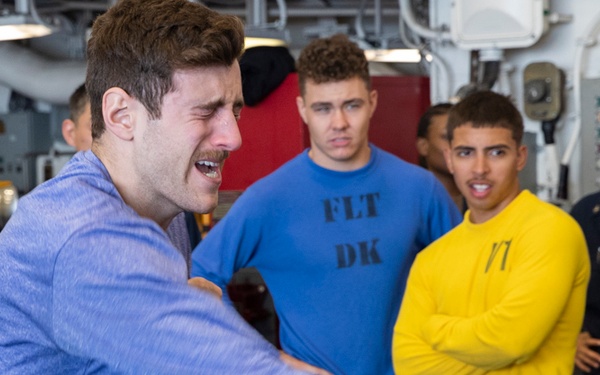 USS Tripoli OC Spray