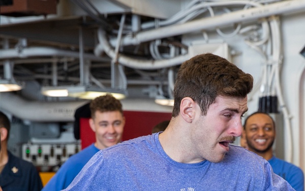 USS Tripoli OC Spray