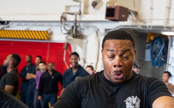 USS Tripoli OC Spray