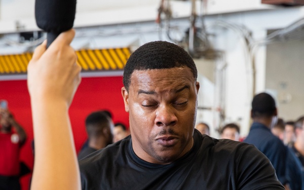 USS Tripoli OC Spray