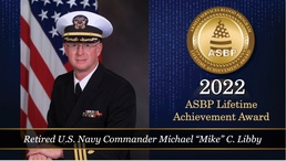 Armed Services Blood Program Recognizes Retired Navy Commander Michael Libby as the 2022 ASBP Lifetime Achievement Award Recipient
