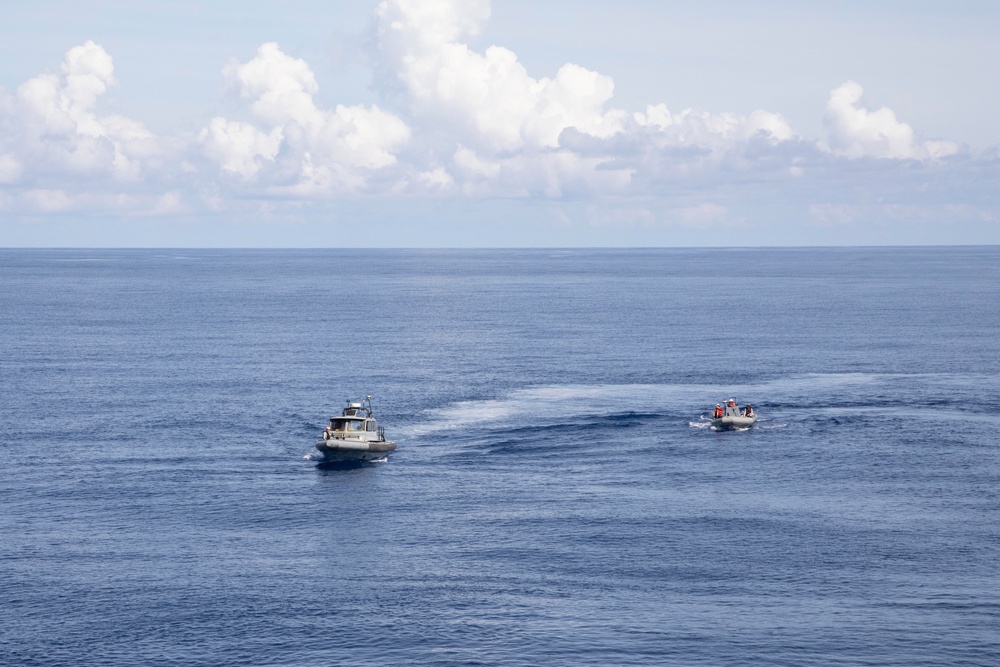 USS Tripoli Swim Call