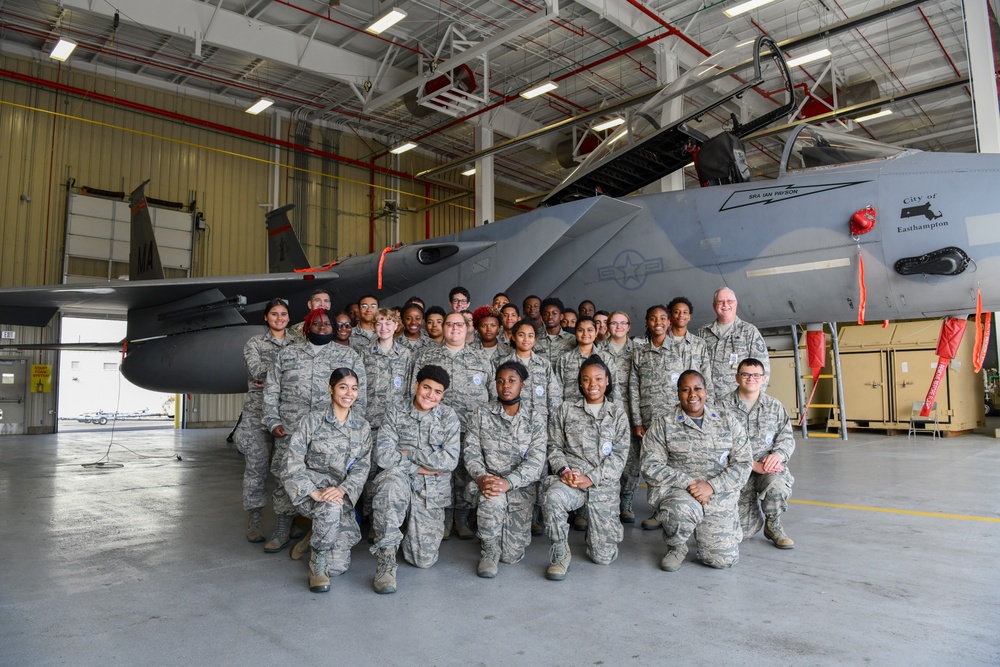 104FW hosts JROTC groups