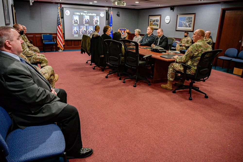 110th Wing welcomes House Fiscal Agency visit