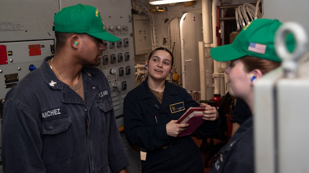 USS Tripoli Engineering Training Team