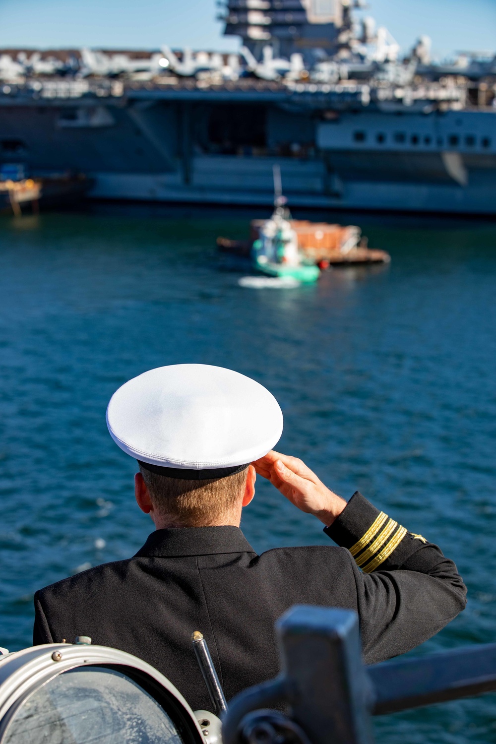 USS Ramage Conducts Sea and Anchor in Halifax