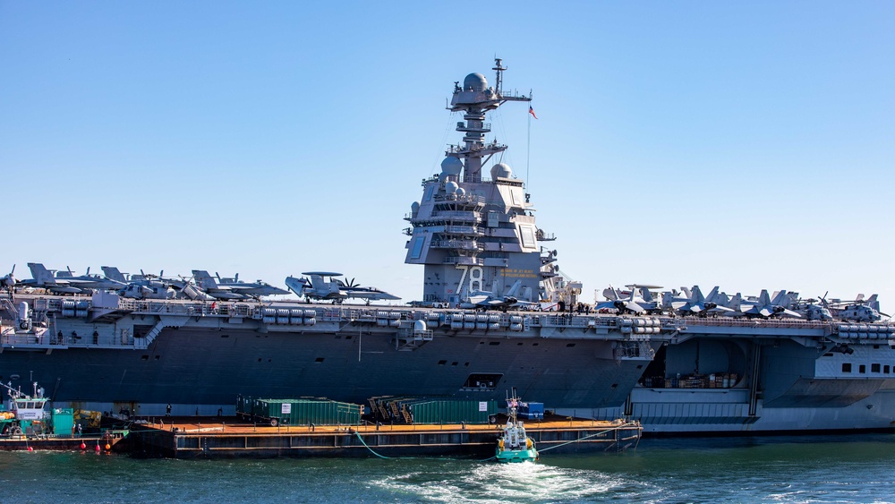 USS Ramage Conducts Sea and Anchor in Halifax