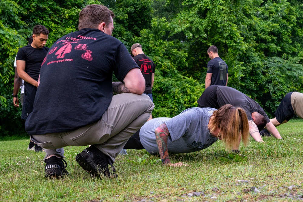 Fort Campbell SORB Hosts PT Challenge