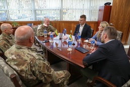 Lithuania’s Vice Minister of Defense visits Pa. Guard leaders and cyber professionals
