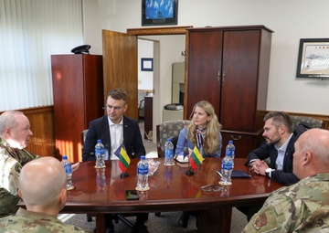 Lithuania’s Vice Minister of Defense visits Pa. Guard leaders and cyber professionals