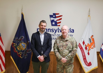 Lithuania’s Vice Minister of Defense visits Pa. Guard leaders and cyber professionals