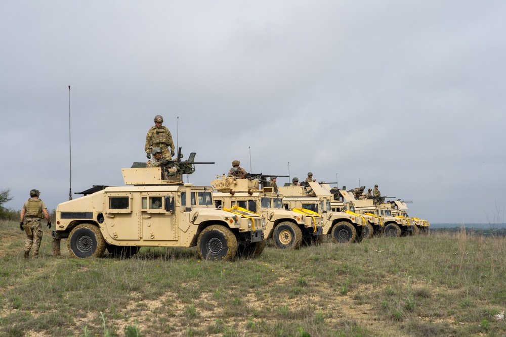 5th SFG(A) Enablers conduct Mounted Gunnery