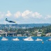 The Navy Flight Demonstration Squadron, the Blue Angels Perform in Seattle, Washington