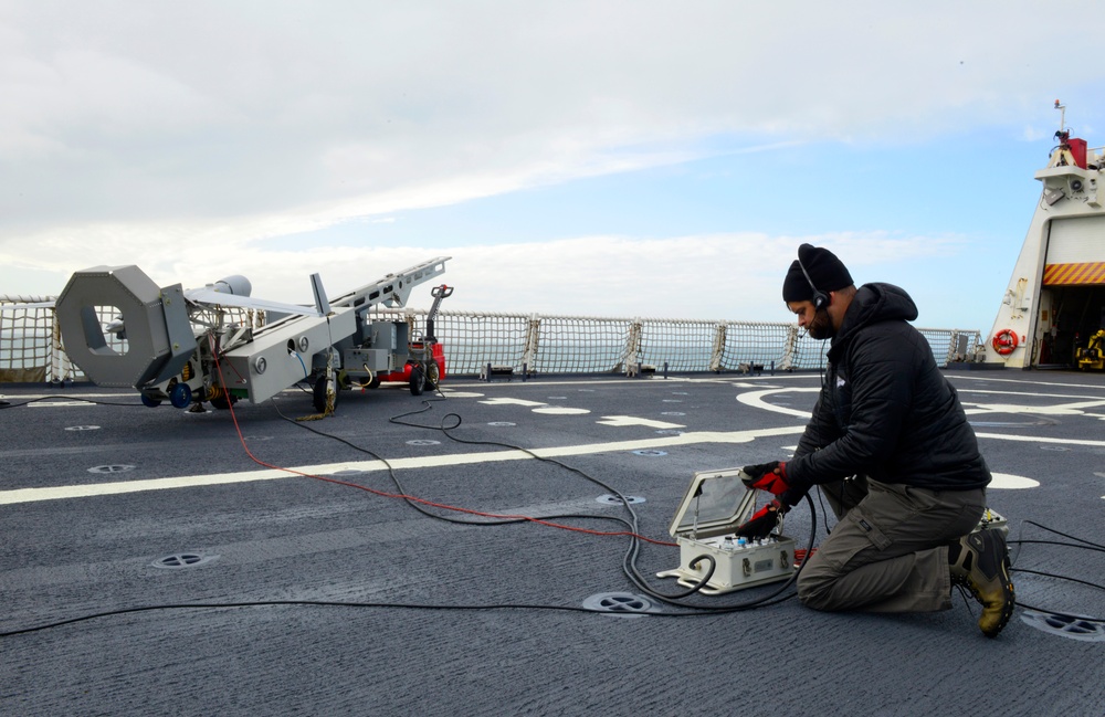 ScanEagle unmanned aerial system (UAS) flight training