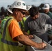 II MEF headquarters building topping off ceremony