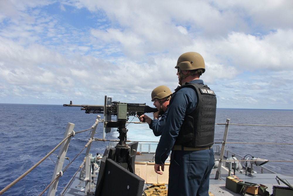 USS Milwaukee Operations at Sea and Inport