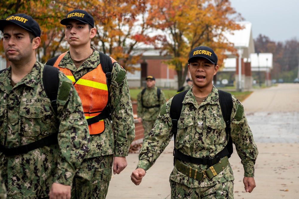 Recruits on the March