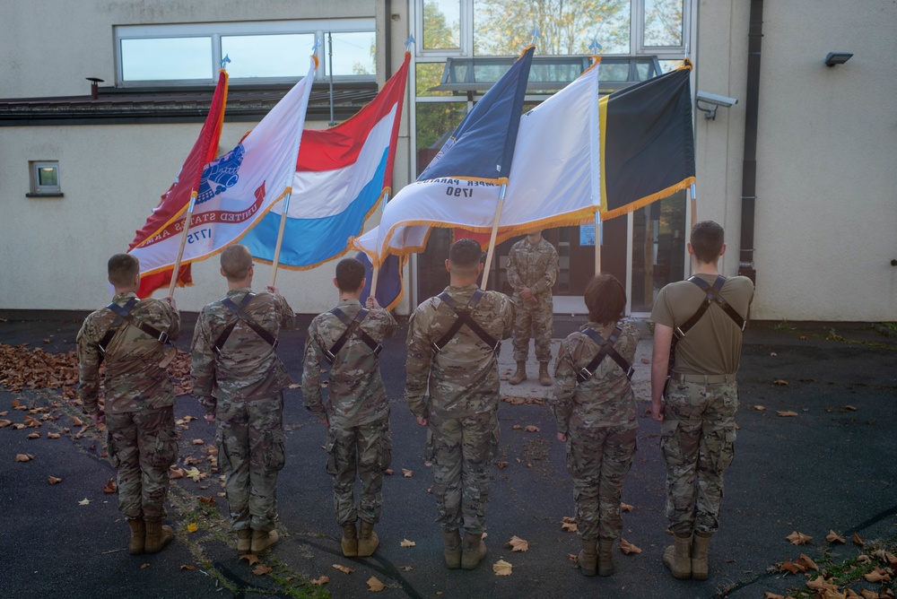 Base Honor Guard showcases legacy and support to partners