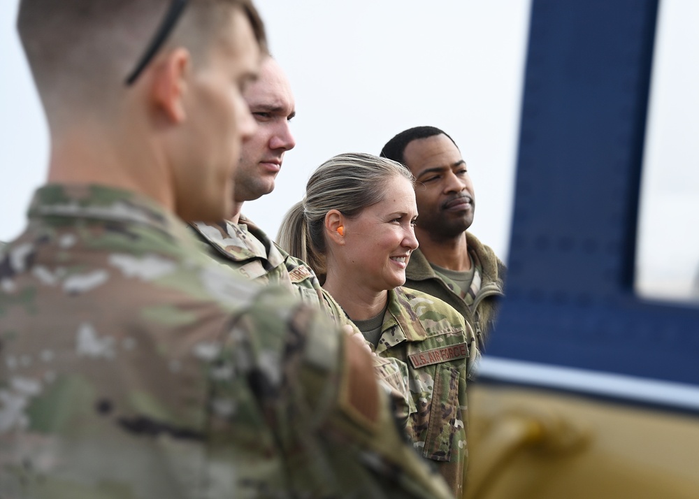 316th Medical Group and 1st Helicopter Squadron conduct specialized flight training