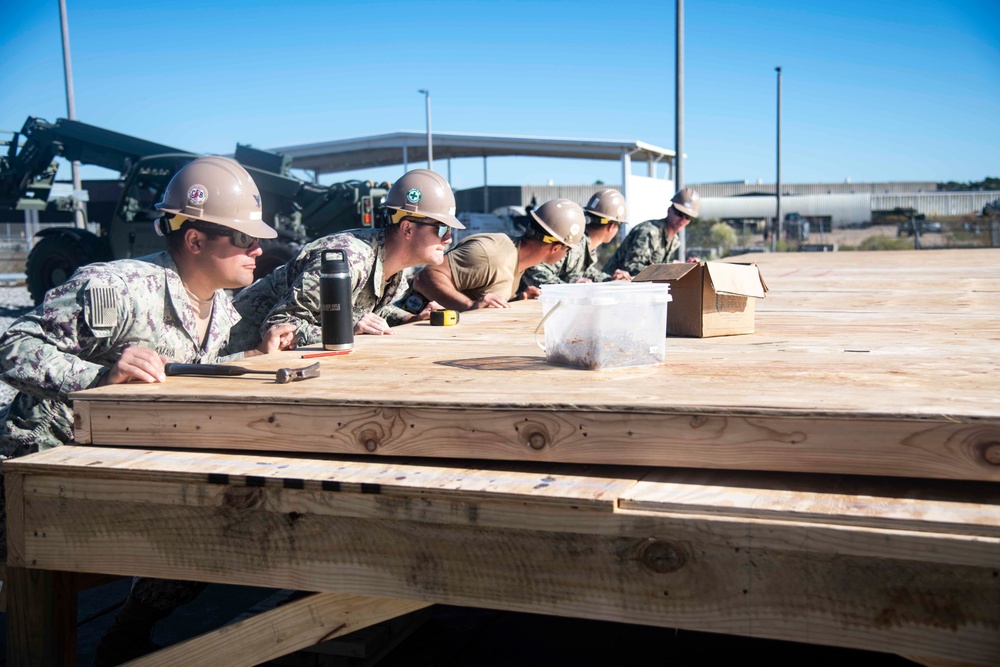 NMCB 133 Conducts Homeport Operations