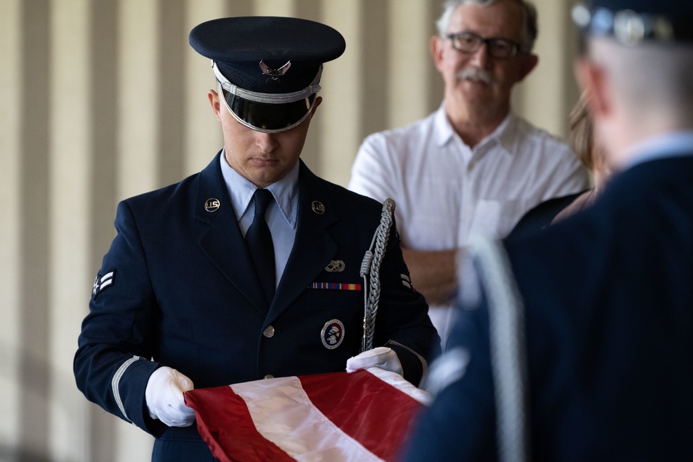 MacDill honor guard performs at retirement ceremony