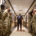 Secretary of Defense Lloyd Austin III visits Soldiers who deployed to Europe