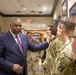 Secretary of Defense Lloyd Austin III visits Soldiers who deployed to Europe