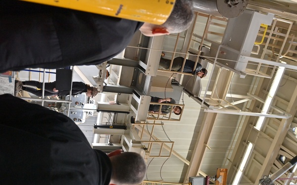Columbia-class ballistic missile submarine program manager visits Trident Refit Facility Bangor