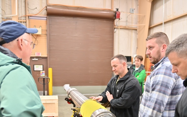 Columbia-class ballistic missile submarine program manager visits Trident Refit Facility Bangor